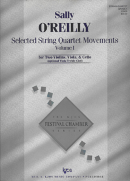 String Quartet Sampler, Vol 1 - Score