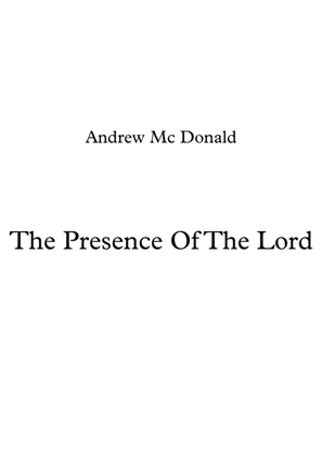 Book cover for The Presence Of The Lord