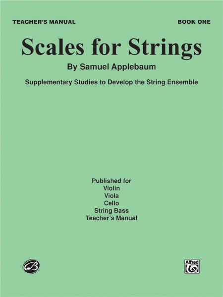 Scales for Strings, Book I