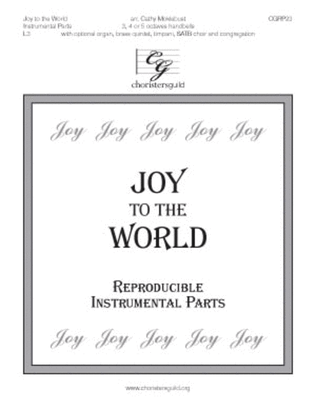 Book cover for Joy to the World - Reproducible Instrumental Parts