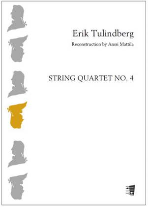 Book cover for String quartet no. 4 - Score & parts