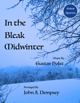 In the Bleak Midwinter (Guitar Quartet)