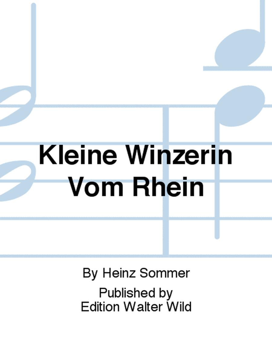 Kleine Winzerin Vom Rhein