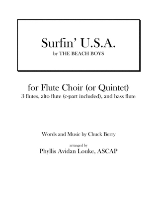 Book cover for Surfin' U.S.A.