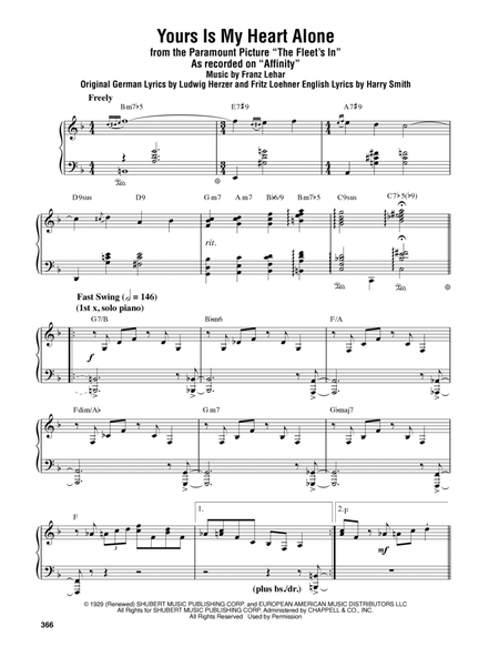 Alone - Heart - Piano Sheet Music