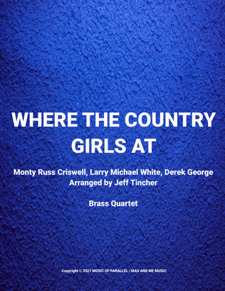 Book cover for Where The Country Girls At