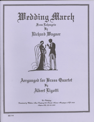 Book cover for Wedding March (Albert Ligotti)
