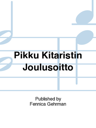 Book cover for Pikku Kitaristin Joulusoitto
