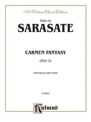 Book cover for Carmen Fantasy, Op. 25