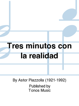 Book cover for Tres minutos con la realidad