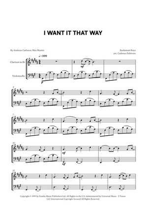 Book cover for I Want It That Way