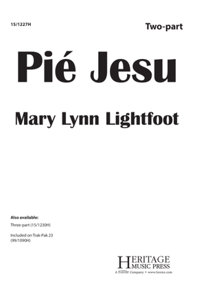 Book cover for Pié Jesu