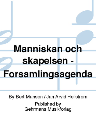 Book cover for Manniskan och skapelsen - Forsamlingsagenda