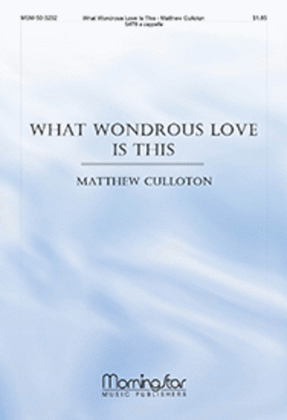 Book cover for What Wondrous Love Is This