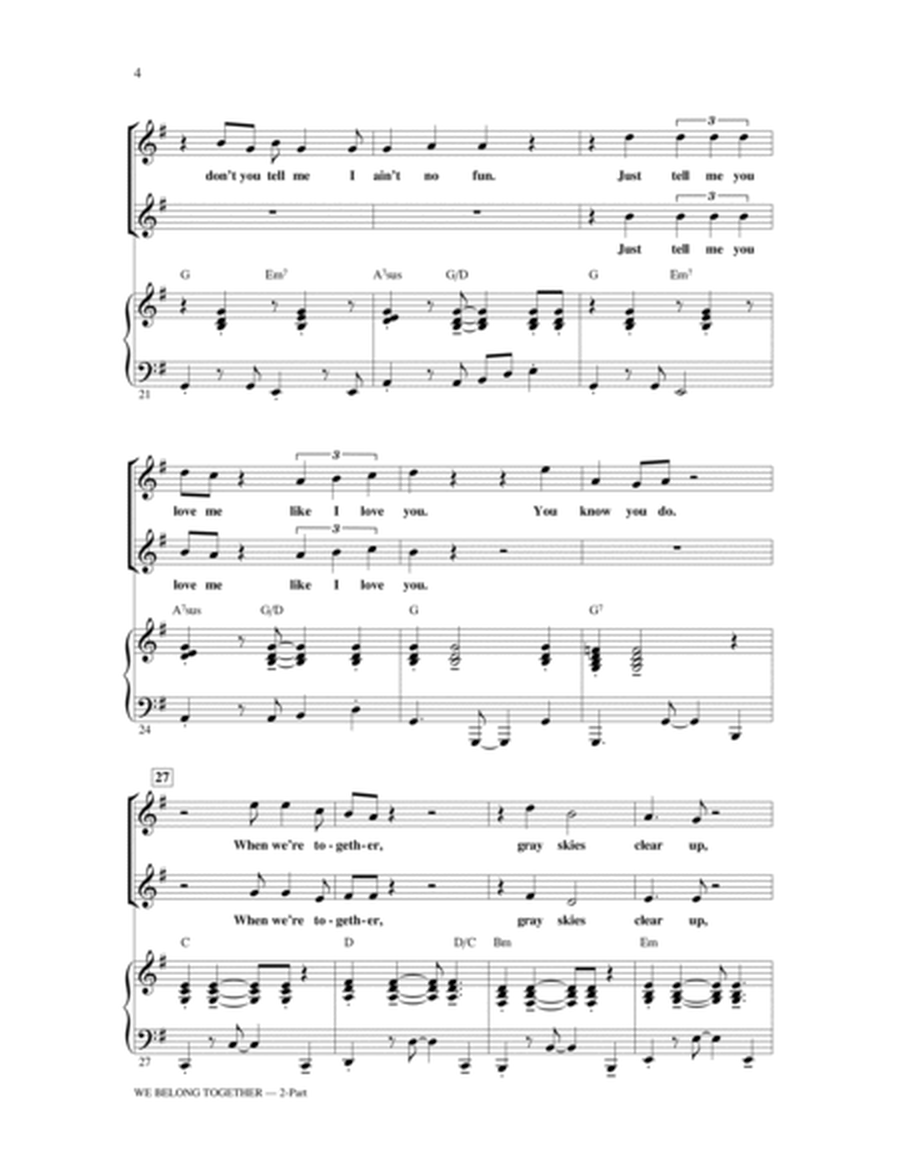 We Belong Together (from Toy Story 3) (arr. Ed Lojeski)