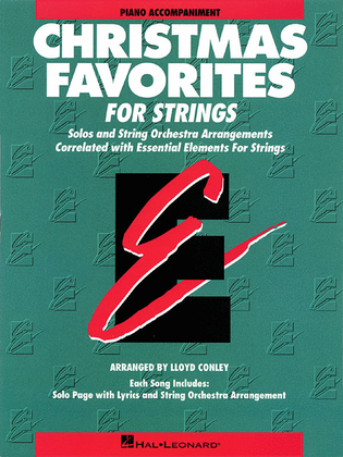 Essential Elements Christmas Favorites for Strings