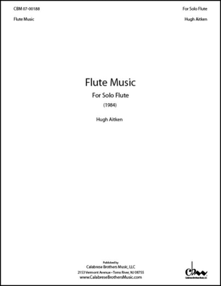 Book cover for Flute Music
