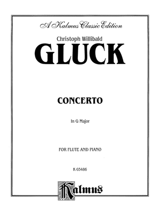 Book cover for Gluck: Concerto in G Major