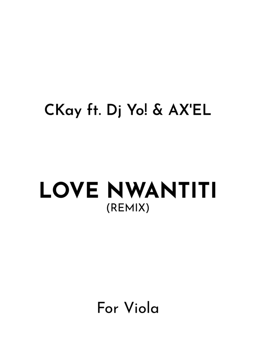 Love Nwantiti (remix)