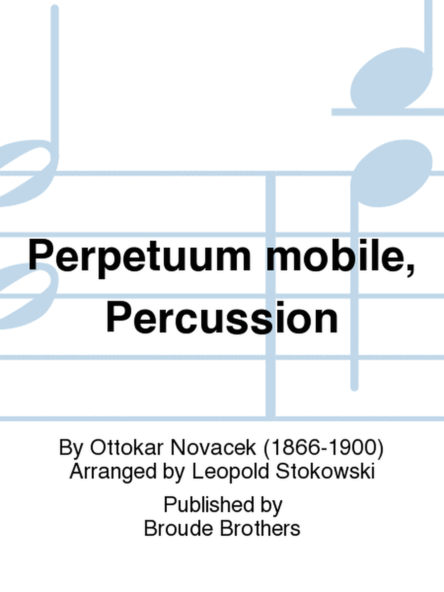 Perpetuum mobile Percussion