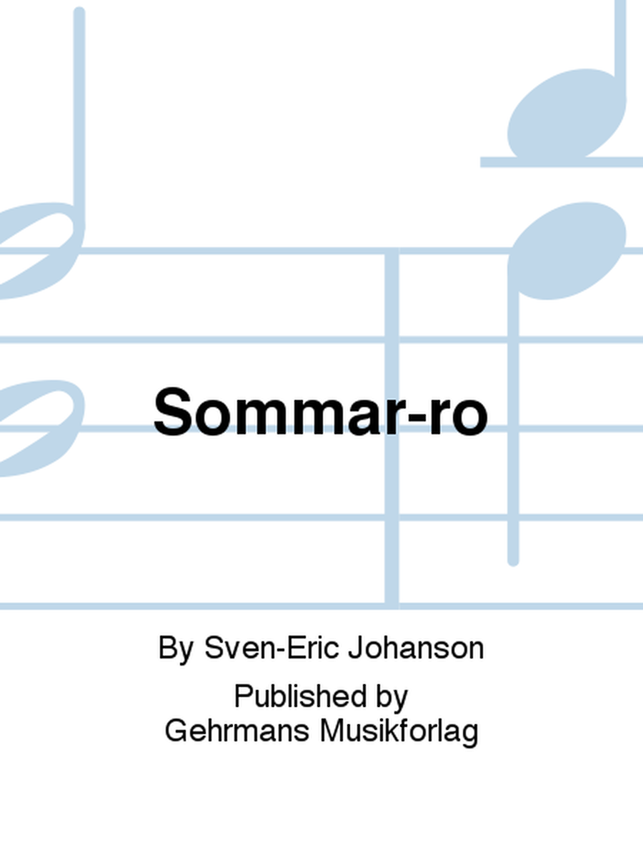 Sommar-ro