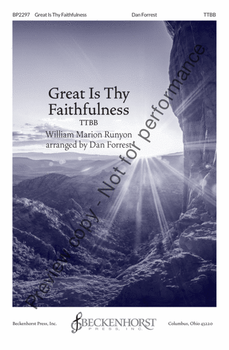 Great Is Thy Faithfulness image number null