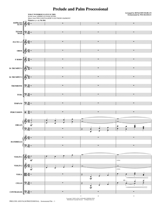 Book cover for Prelude And Palm Processional - Full Score