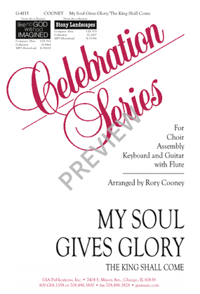 Book cover for My Soul Gives Glory / The King Shall Come