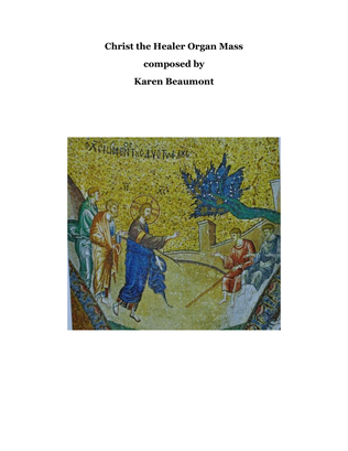 Book cover for Christ the Healer Organ Mass