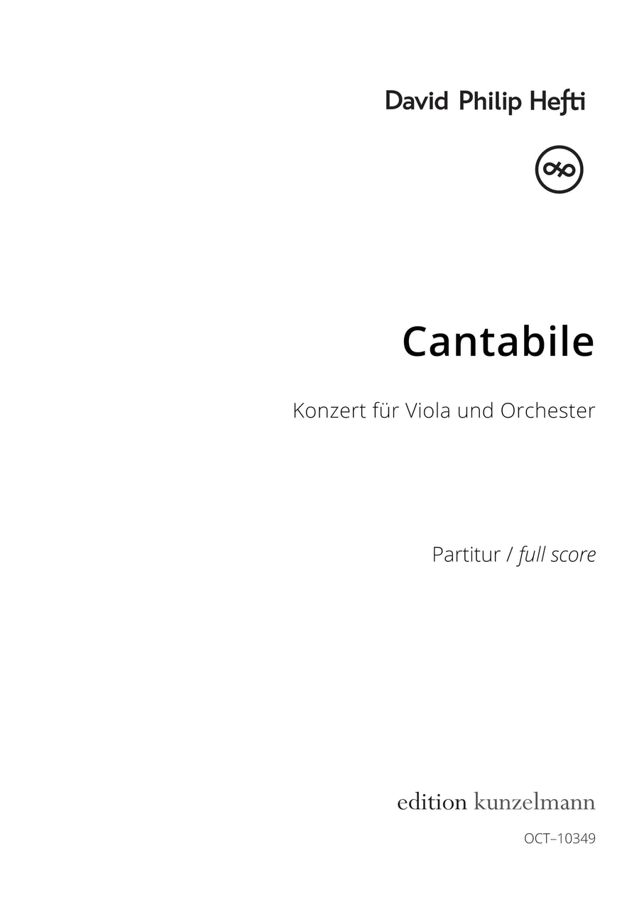 Cantabile, Concerto for viola and orchestra