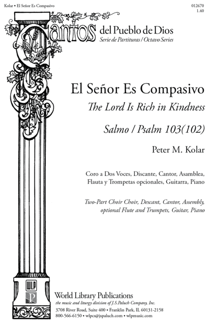 El Señor Es Compasivo (Salmo 103)