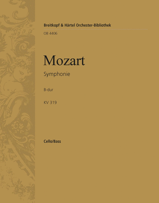 Symphony [No. 33] in Bb major K. 319