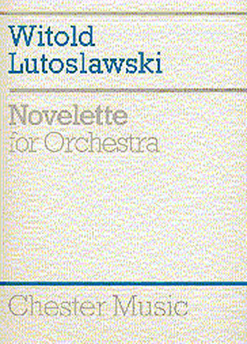 Novelette For Orchestra