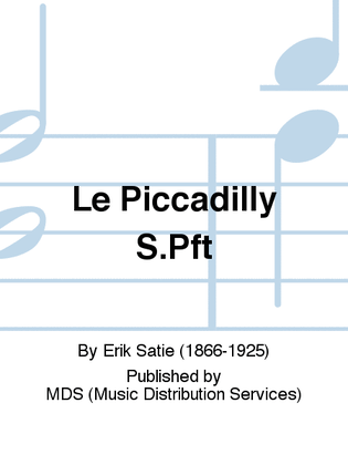 Book cover for LE PICCADILLY S.Pft