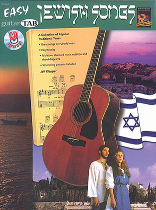 Book cover for Easy Jewish Songs