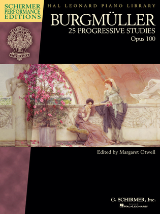 Book cover for Burgmüller – 25 Progressive Studies, Opus 100