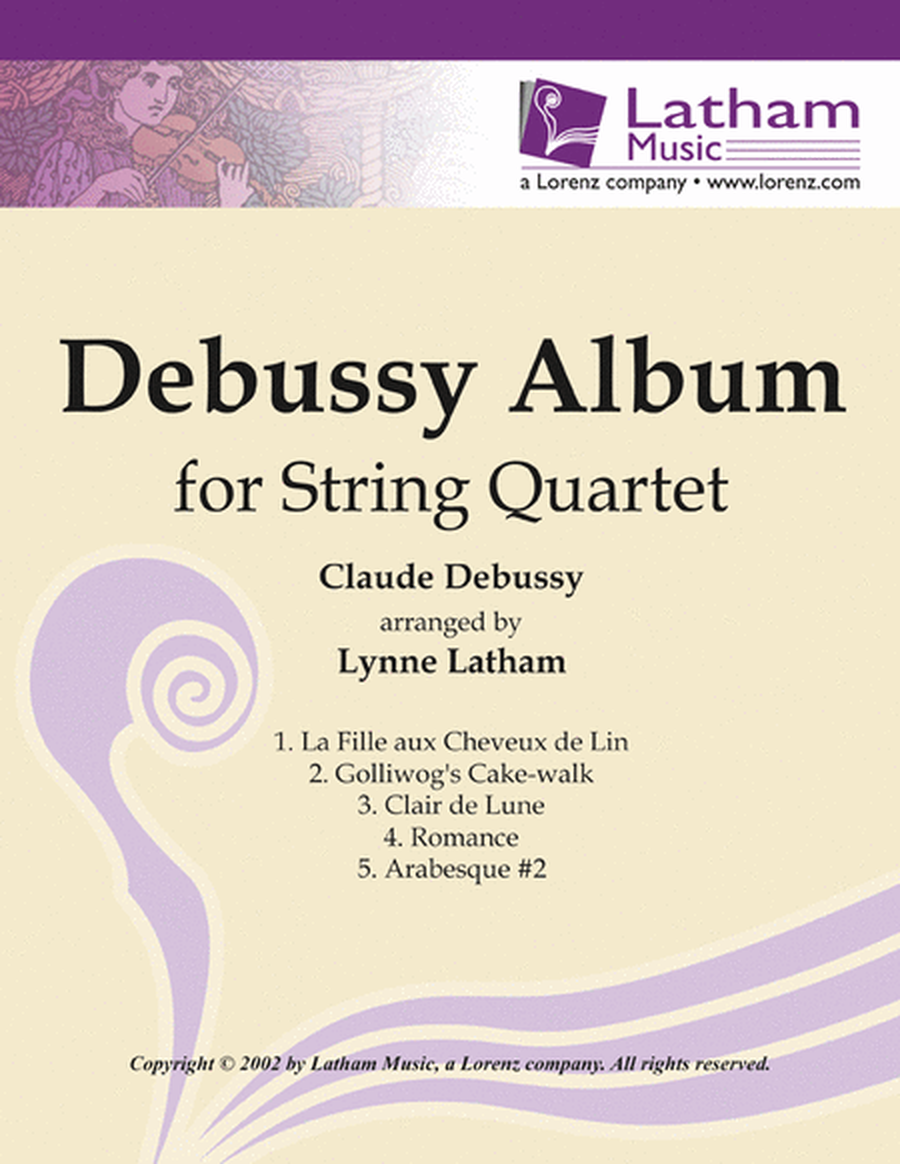 Debussy Album for String Quartet image number null