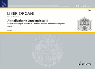 Book cover for Early Italian Organ Masters II