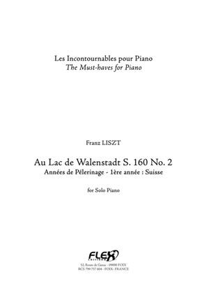 Book cover for Au Lac de Walenstadt S. 160 No. 2