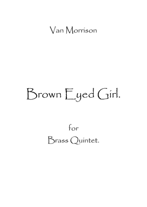 Book cover for Brown Eyed Girl