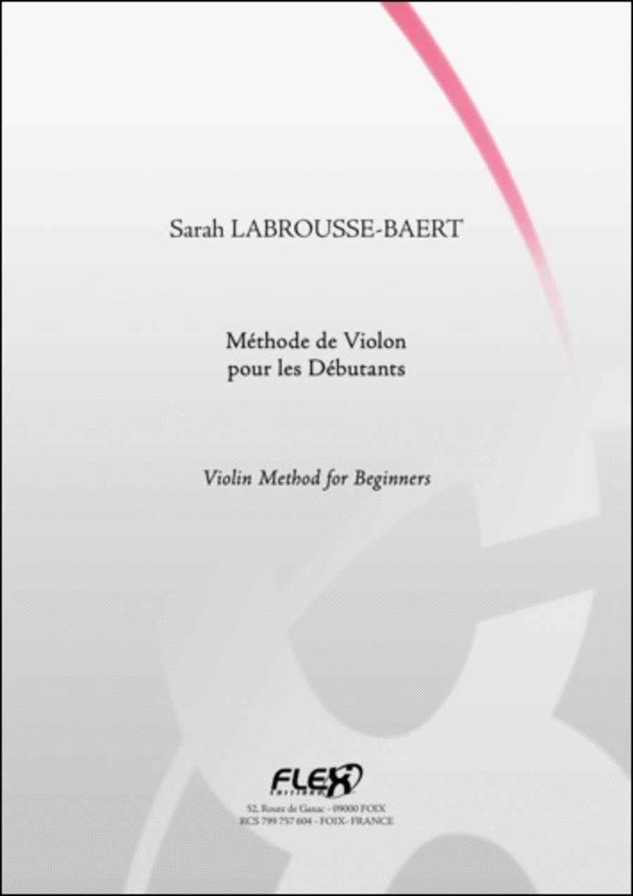 Tuition Book - Violin Method For Beginners