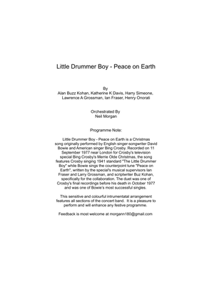 Little Drummer Boy/peace On Earth