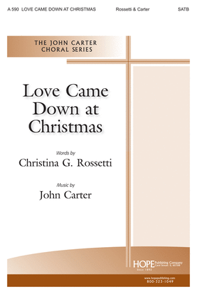 Book cover for Love Came Down at Christmas