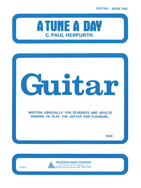 A Tune A Day, Guitar, Book 1