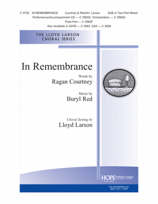 Book cover for In Remembrance