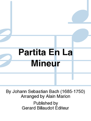 Book cover for Partita En La Mineur