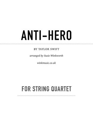 Book cover for Anti-hero