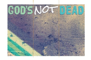 Book cover for God's Not Dead - 3-Panel Backdrop - 9’x6’ Coverage - (Set of 3 posters, 3’x6’ each)