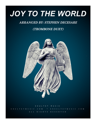 Book cover for Joy To The World (Trombone Duet)