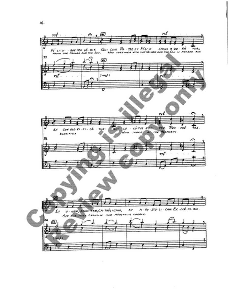 California Mission Music (Full/Choral Score) image number null